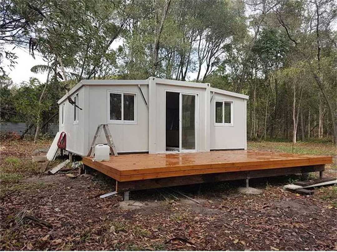 Prefab Modular Home House /Porta Cabin / Casa Australia 20 Ft And 40 Ft Folding Expandable Container House For Sale