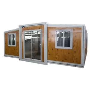 Factory Direct Sale Fabricated tiny Homes Luxury Steel Structure Building Modern Residential Mobile China expandable Houses