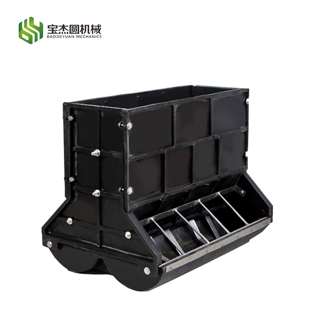 China Made Plastic Double-Side Automatic Pig Feeding Trough Hog Feeders Farming Equipment 10 Feeding Holes For Pigs