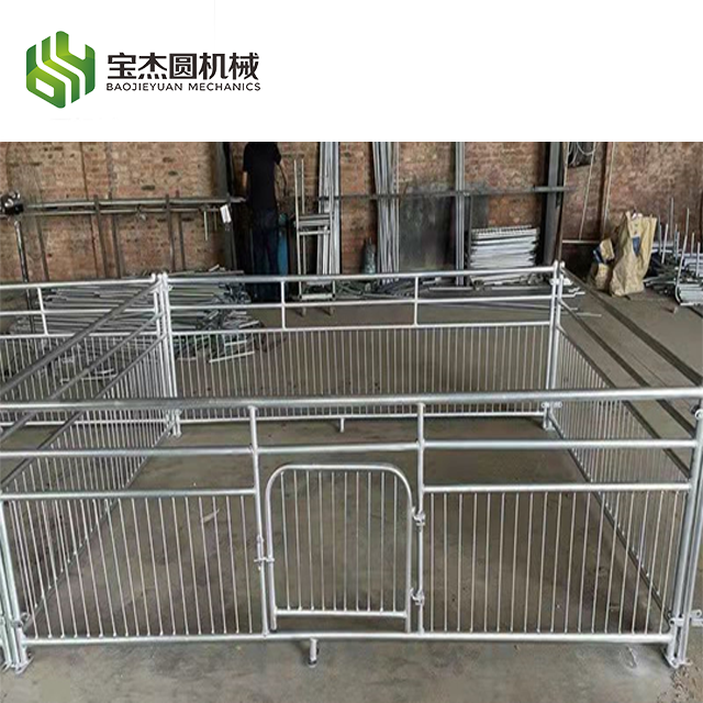 piggery farm equipment fattening pig crates galvanized steel stall pig cages for finishing pig pen