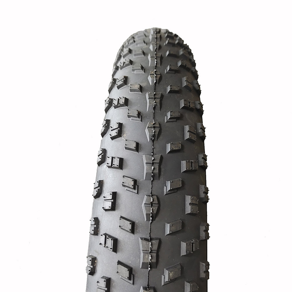 China Manufacturer colored nylon bicycle tire 26x4 20x3 20x4 fat bike tyre BICYCLE SPARE PARTS electric mountain bike tire