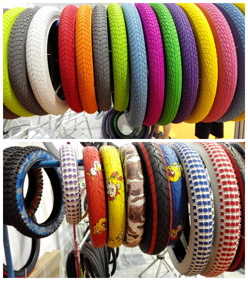 China Manufacturer colored nylon bicycle tire 26x4 20x3 20x4 fat bike tyre BICYCLE SPARE PARTS electric mountain bike tire