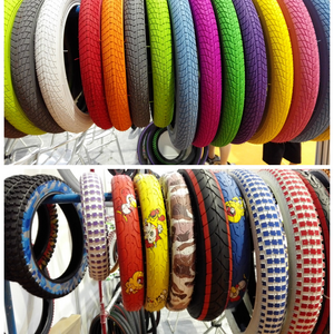 Manufacturer Colored Nylon Bicycle Tire 26x4.0 20x3.0 20x4.0 Fat Bike Tyre Bicycle Spare Parts Electric Mountain Bike Tire