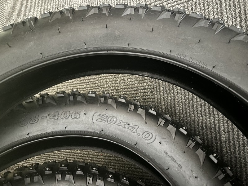 Ice Studded bike tires High Quality Bicycle Fat 20x4.0 26x4