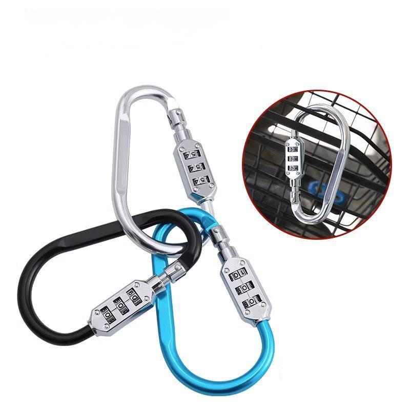 Multi-function Cycle  Bike Metal Helmet Lock