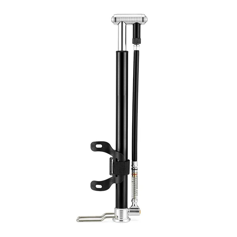 160 PSI OEM Aluminum Alloy Floor Air Portable Cycling Pump Hand Air Tire Bicycle Pump Air Bike Pump with Pressure Gauge