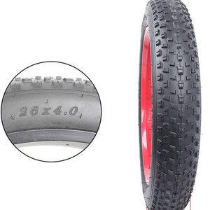 Electric Bike Tyre Cruiser Fat Bike Tires With Anti puncture layer 26 Inch Bike Tires 26x4.0