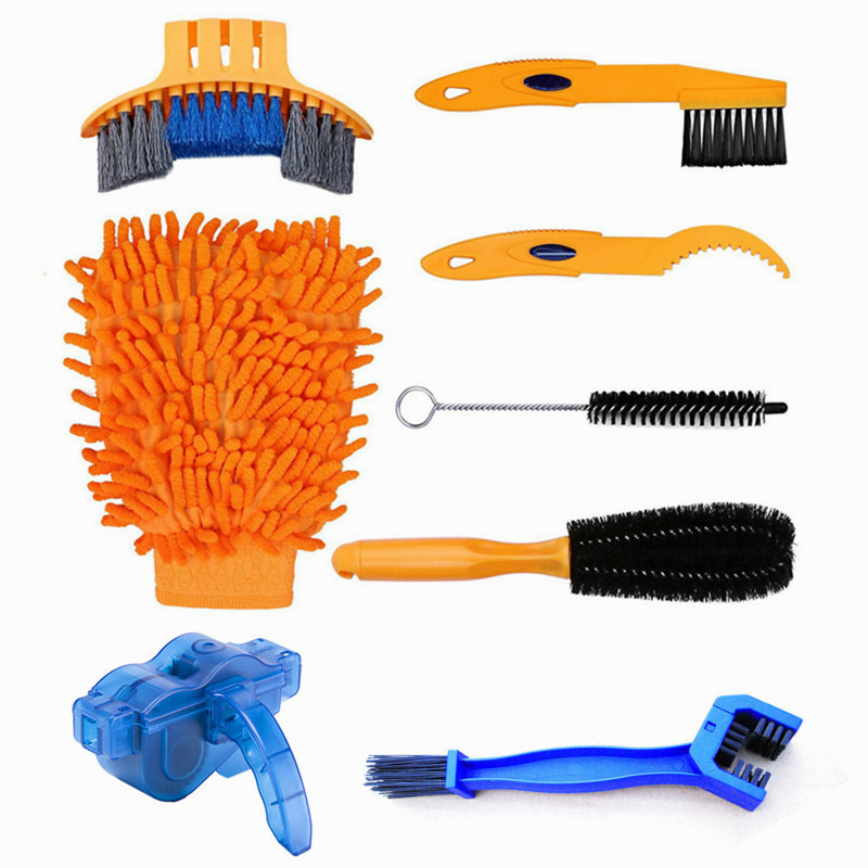 Bicycle Parts Cleaning Brush Tool Kit Bicycle Clean Brush Kit For MTB Road Bike