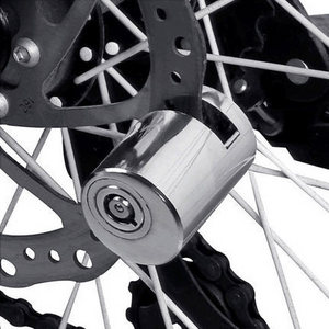 Bicycle Safety bike lock security Anti-Theft Lock Waterproof Mini Alarm Brake Disc Lock