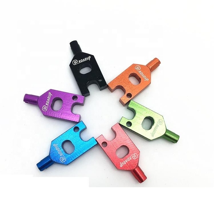 Aluminum inner core removal tool for presta and schrader valves