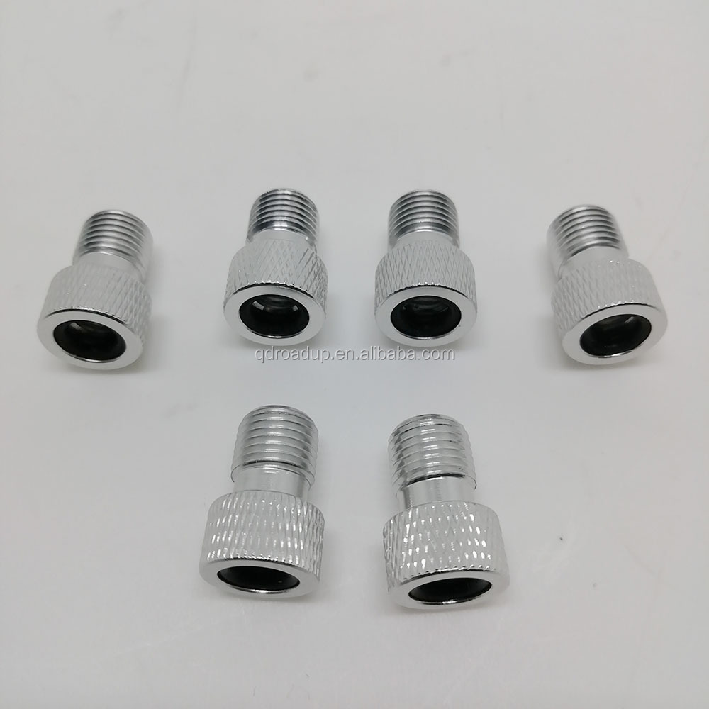 bicycle air adapter tubeless presta to Schrader valve adapter