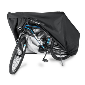 Outdoor Waterproof for 1 or 2 bikes Bicycle Covers Rain Sun UV Dust Wind Proof with Lock Hole for Mountain Road Electric Bike