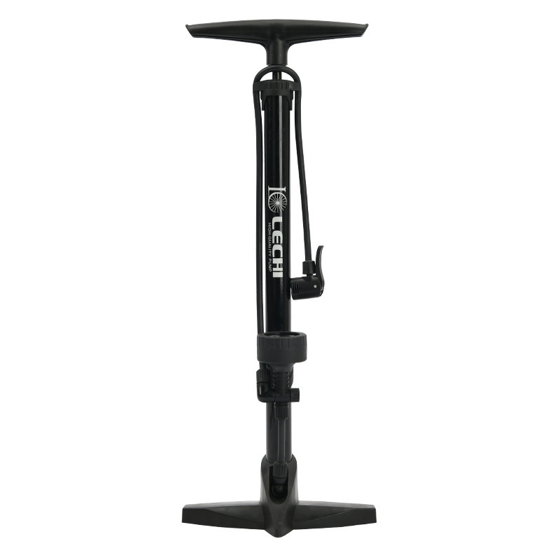 Bike air pump with pressure gauge tire inflator  floor bicycle pump