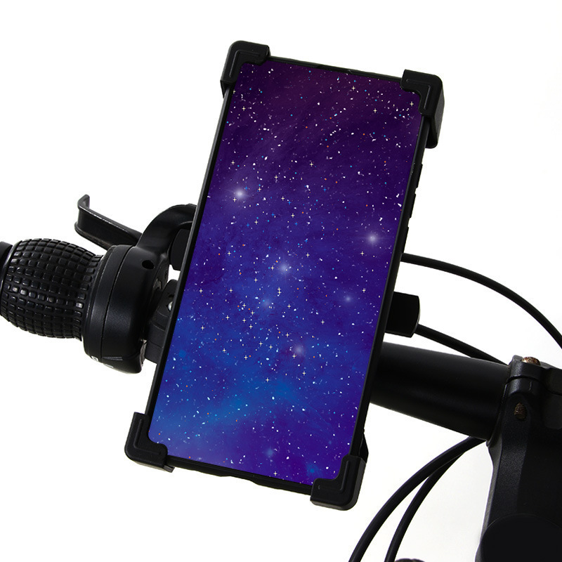 Bike Phone Mount Anti Shake and Stable Cradle Clamp with 360 Rotation Bicycle Phone mount