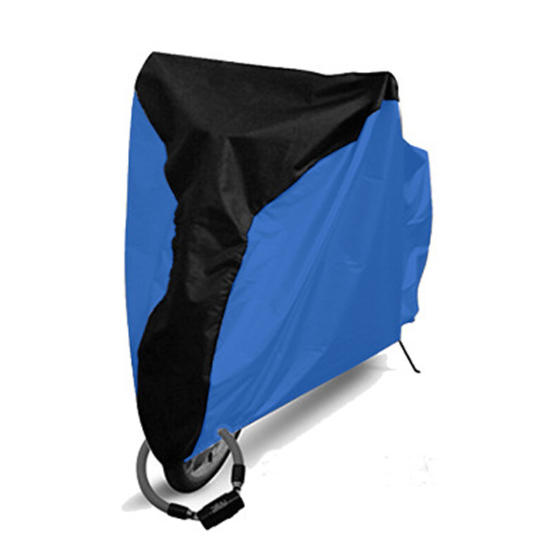 Outdoor Waterproof for 1 or 2 bikes Bicycle Covers Rain Sun UV Dust Wind Proof with Lock Hole for Mountain Road Electric Bike