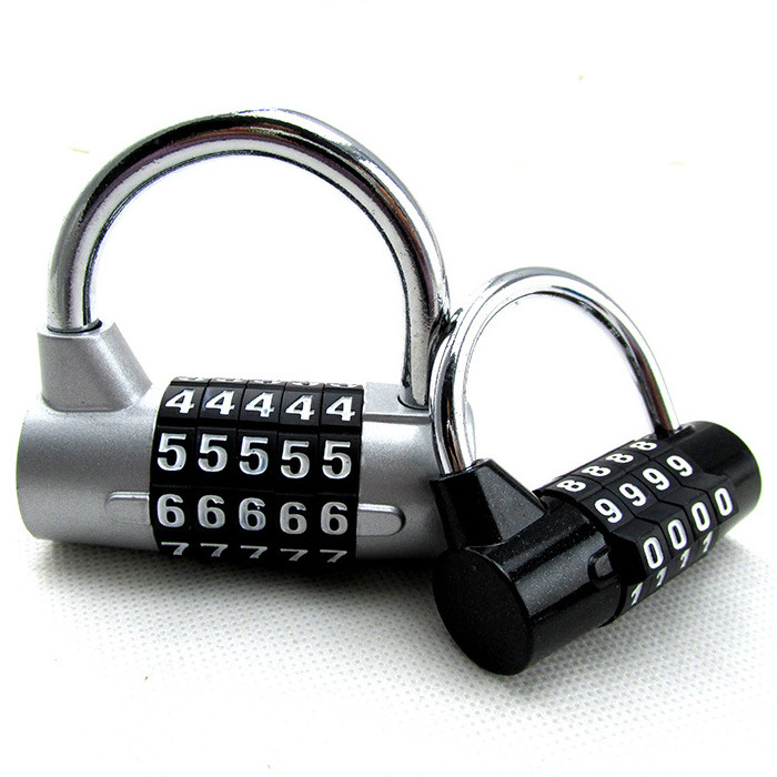 Weatherproof Security Padlock Outdoor Heavy Duty 4-Digit Combination U Lock New bike Accessories