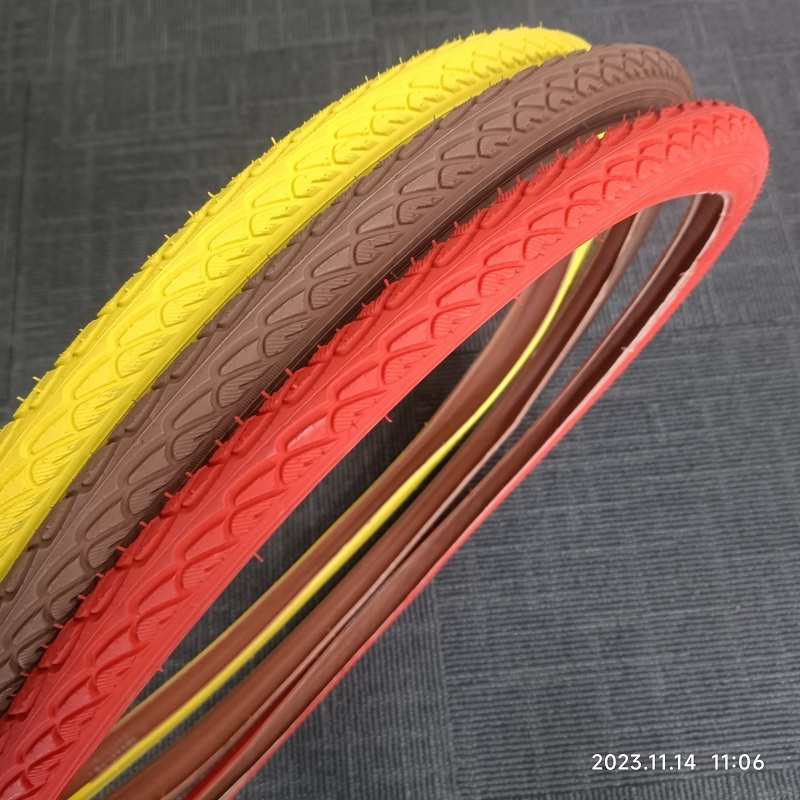 Color Bike Tire 10'' 12'' 14'' 16'' 18'' 20'' 24'' 26'' 27'' 28'' 29'' 700c full size  ROAD BIKE MTB  Tire