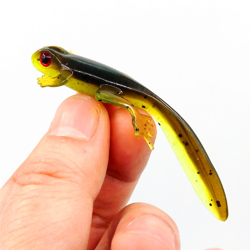 JETSHARK 8cm 3.8g new arrive Plastic silicone bait Worms Fishing Lure Smell Attractive Fish Crab Fishing Bait Soft