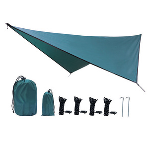 Jetshark waterproof summer camping portable foldable sun shade awning oxford cloth outdoor beach tent canopy