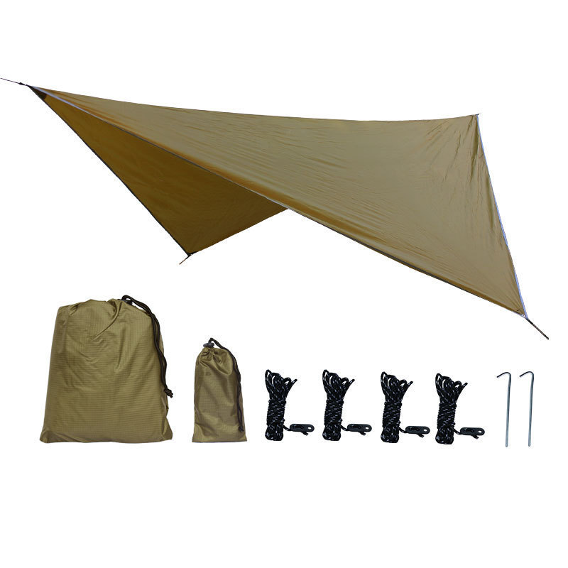 Jetshark waterproof summer camping portable foldable sun shade awning oxford cloth outdoor beach tent canopy