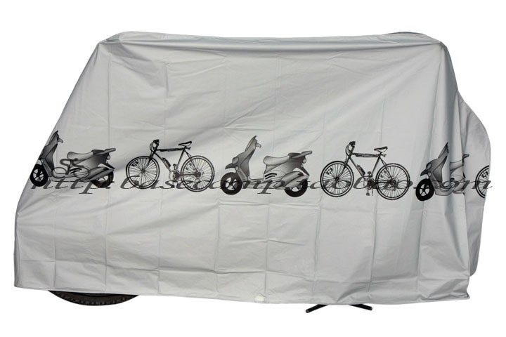 Jetshark 200*100cm  outdoor ripstop portable  waterproof polyester bike rain cover bicycle cover for mtb road bike