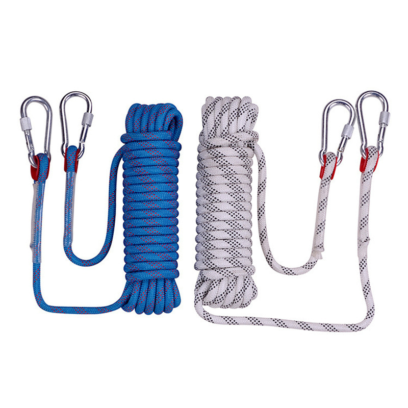 Jetshark hiking accessories outdoor rescue wholesale polyester safety mountaineering equipment mountain rock climbing rope