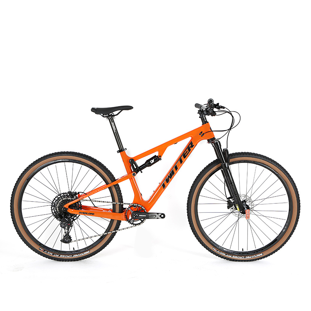 Jetshark twitter lightweight specialized mtb overlord M8100 carbon fiber bicycle 27.5inch 29inch mountain bike full suspension