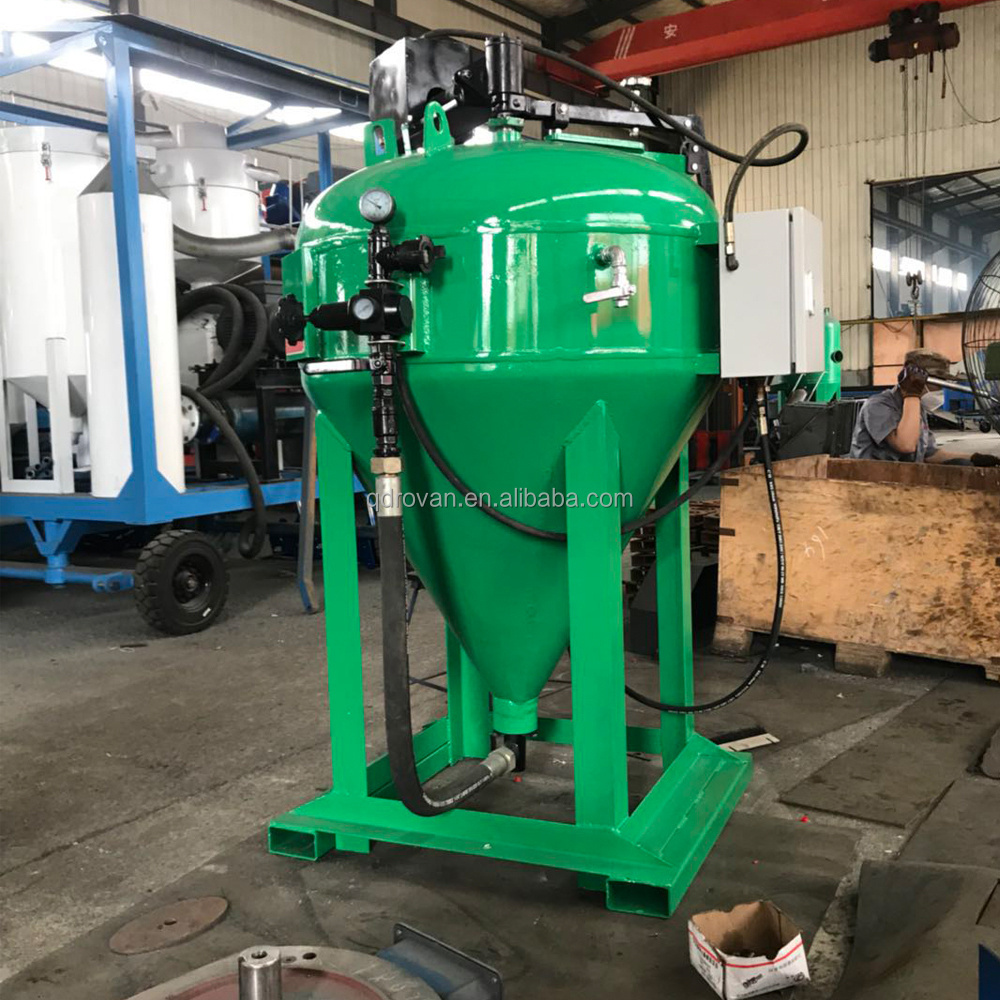 DB500 wet dustless sand blaster / sandblasting pots for sale used sandblaster automatic recovery