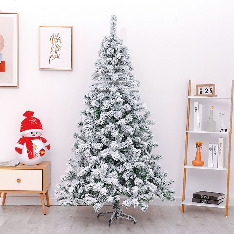 Customized Realistic New Design Pre Lit Christmas Trees Evergreen Pvc Artificial Christmas Tree