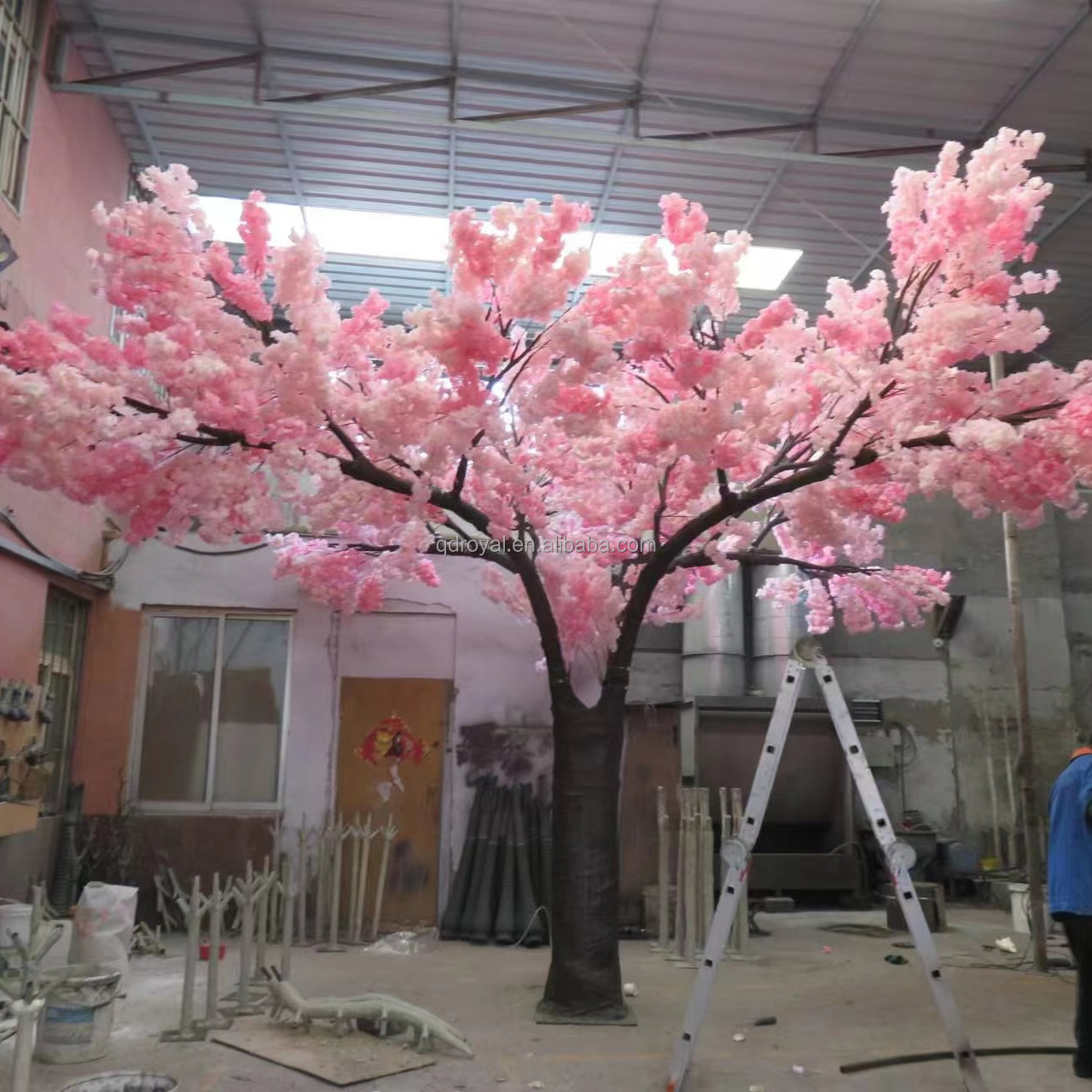 High quality artificial plants trees wholesale cherry blossom tree centerpiece cherry blossom tree wall decor