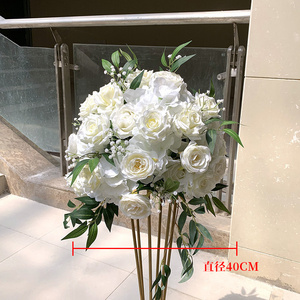 Customized Artificial Table Centerpieces Flowers Wholesale Wedding Candelabra Decorations Centerpieces Supplies