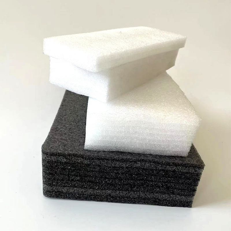 High Density Eco-Friendly Soft Packing Material Black EPE Foam Sheets