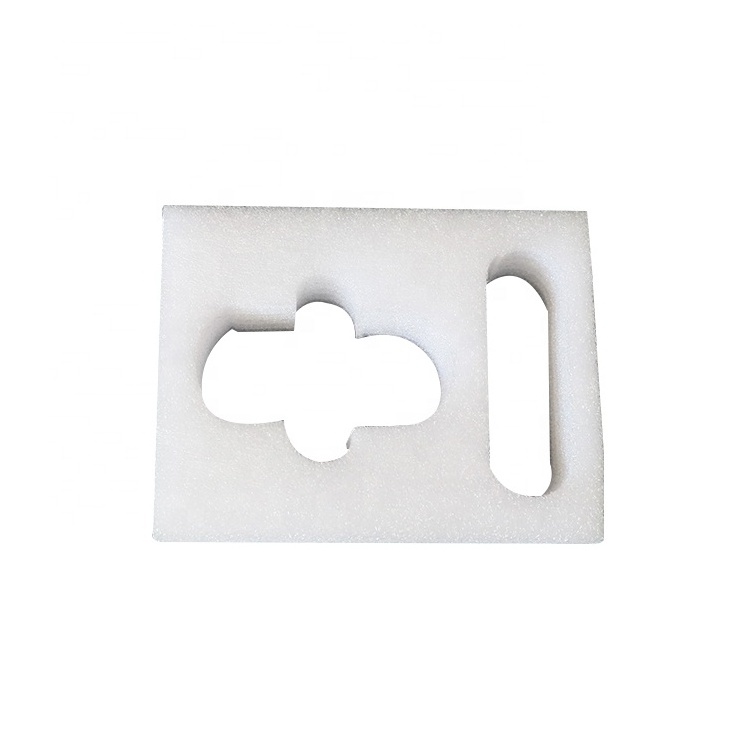 Custom White Polyethylene Protective Eva Foam Insert For Electronics High Density Cut Foam Packaging