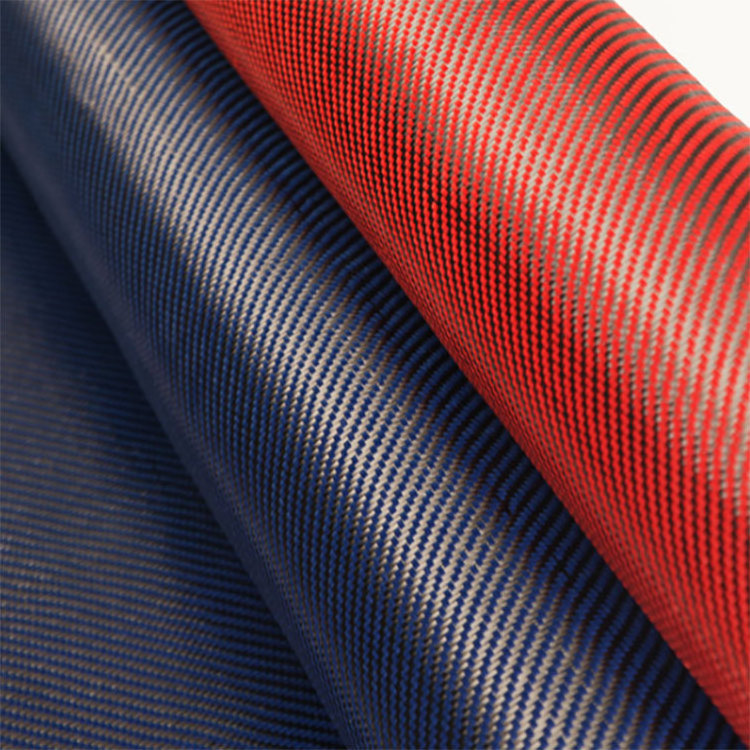 3k+1500D Color Colored Kevlar Fabrics With Carbon Fiber Cloth By Rolls