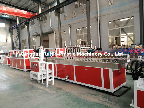 PVC Window Frame Profile Production Machine, PVC Profile Extrusion Machine, Plastic Profile Extrusion Line