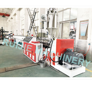 Extruder HDPE Pipe Plastic Extruding Machine Planetary Cutting Single-screw