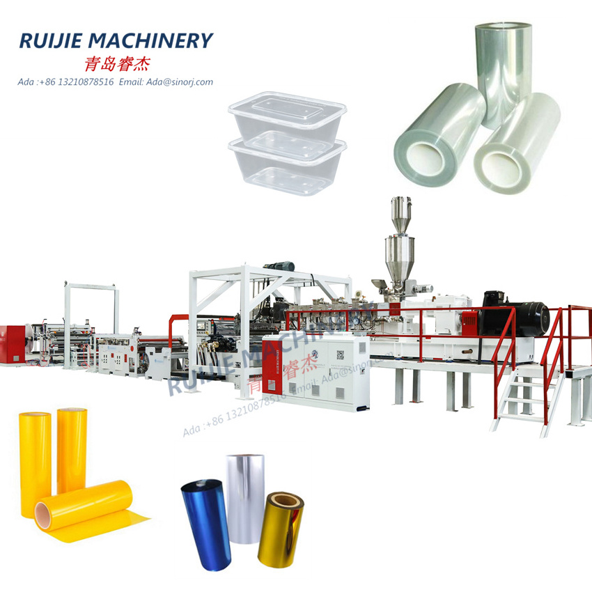 PET PS PP Sheet production line PET PC sheet manufacturing extrusion making machine line