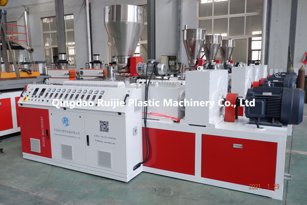 PVC Window Frame Profile Production Machine, PVC Profile Extrusion Machine, Plastic Profile Extrusion Line