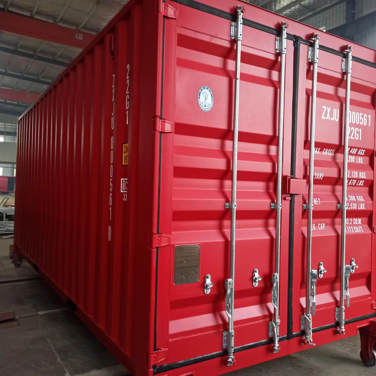 20ft Standard oversea cargo shipping and transit dry container 20ft