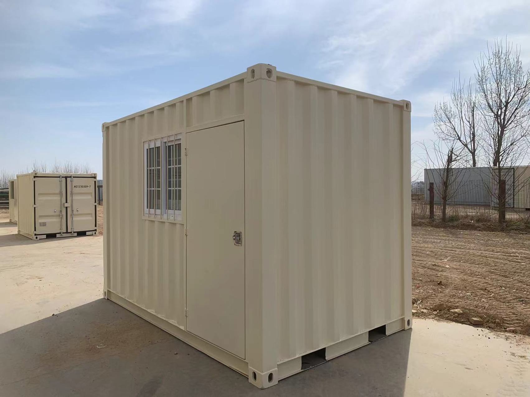 12ft 10ft 9ft 8ft with window and door Standard oversea cargo shipping and transit dry container