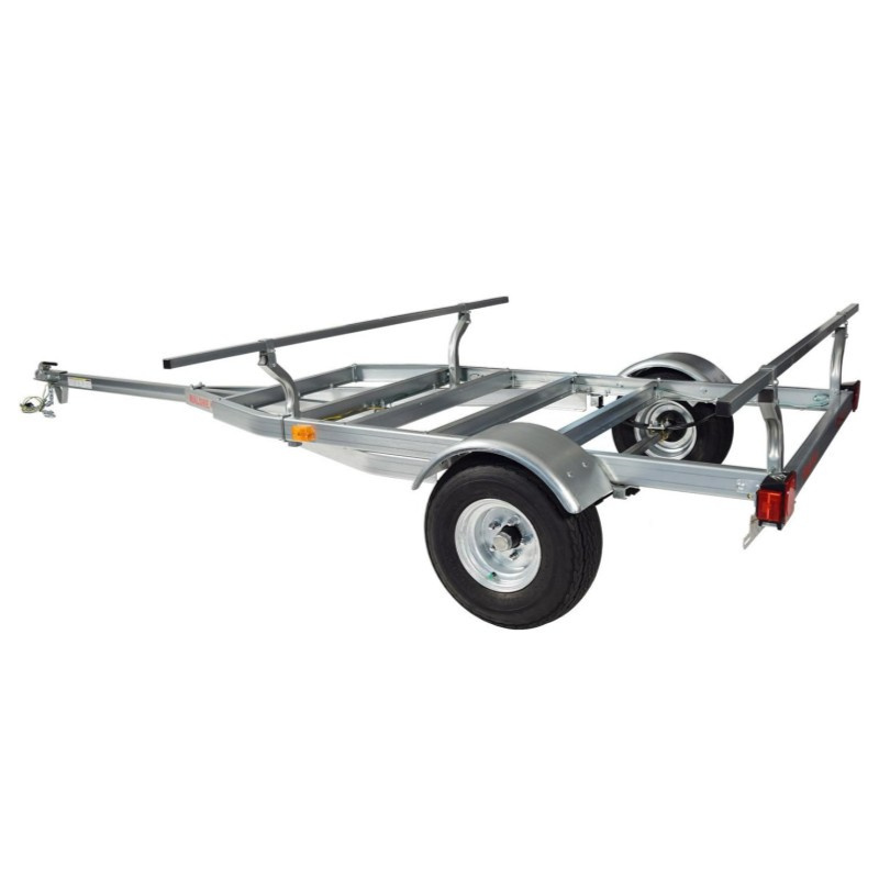 OEM and customize Transport Trailer Small Car Trailer Excavator Trailer with loader bar