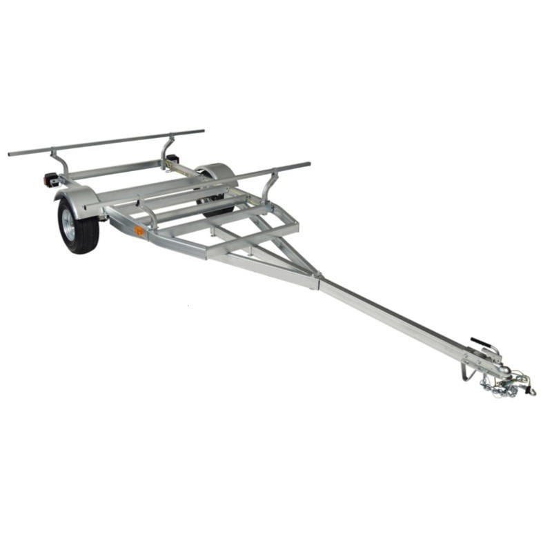 OEM and customize Transport Trailer Small Car Trailer Excavator Trailer with loader bar