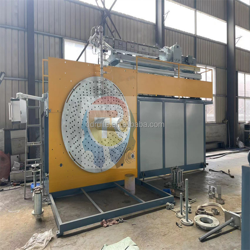 HDPE wellbore pipe machine hollow wall winding pipe production line PE double wall winding pipe extrusion line