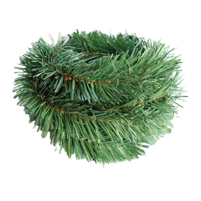 5m green  PVC pine needle Artificial Christmas Tree christmas wreath