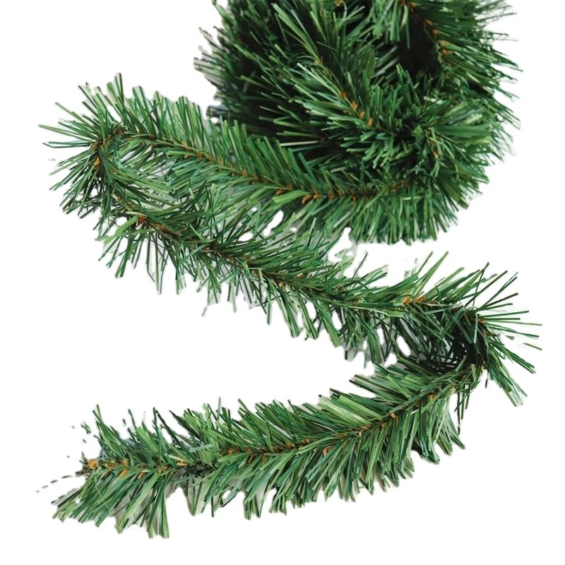 5m green  PVC pine needle Artificial Christmas Tree christmas wreath