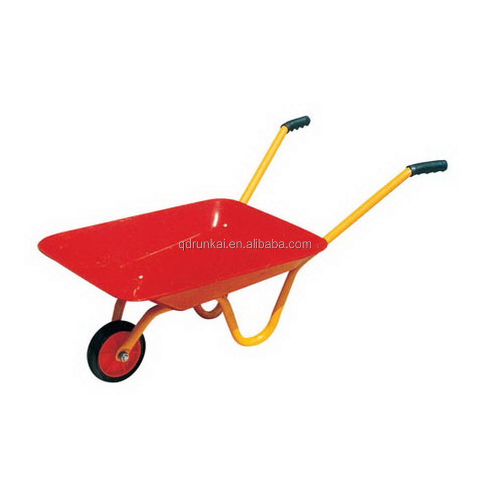 WB0100 10L Full Welding China Wheelbarrows Garden Wheel Barrow New Style Construction Wheelbarrow