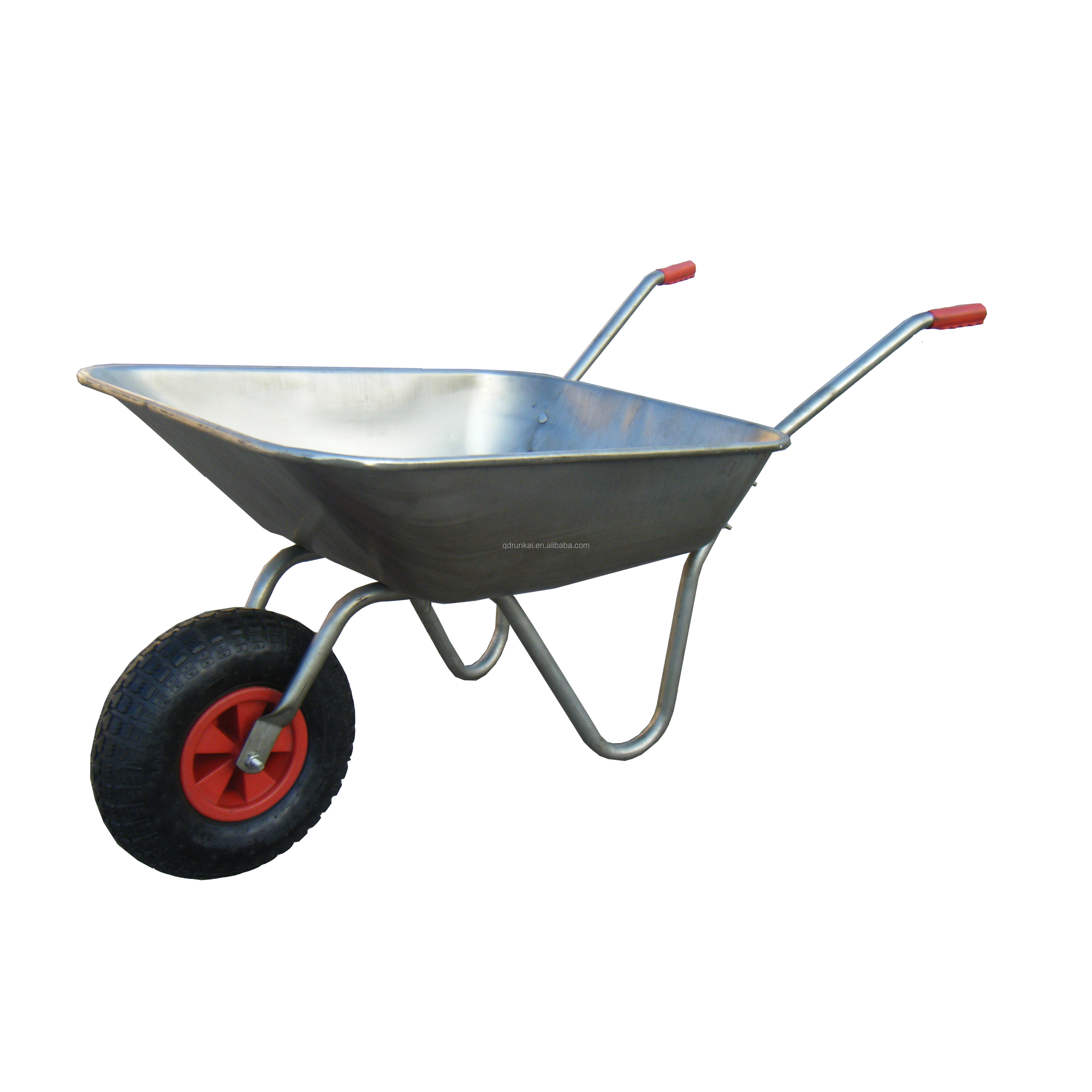 WB5206 Cheap 60L Easy To Set Up Professional Strong Durable Wheelbarrow Garden Metal Wheel Barrow