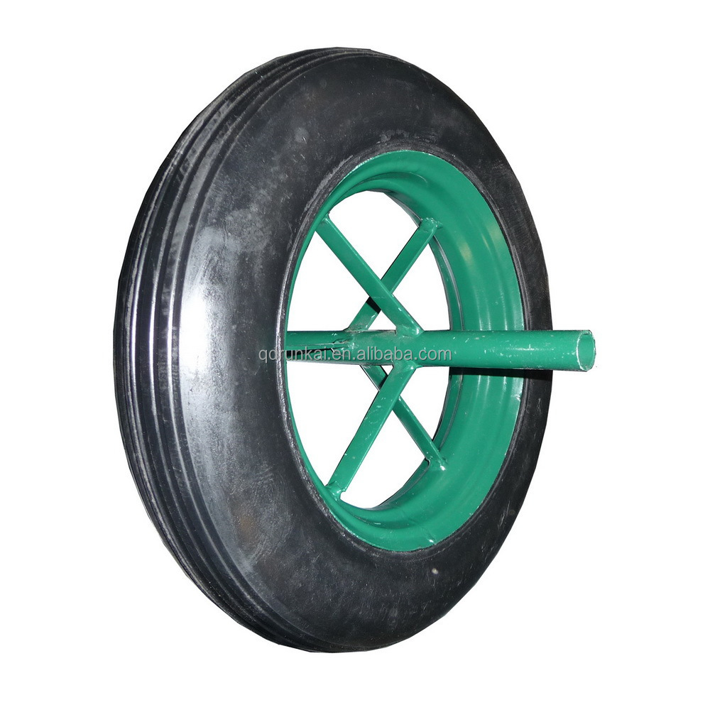 Wheelbarrows pneumatic rubber Flat Free pu foam wheel hand truck wheel hand trolley wheelbarrow wheel