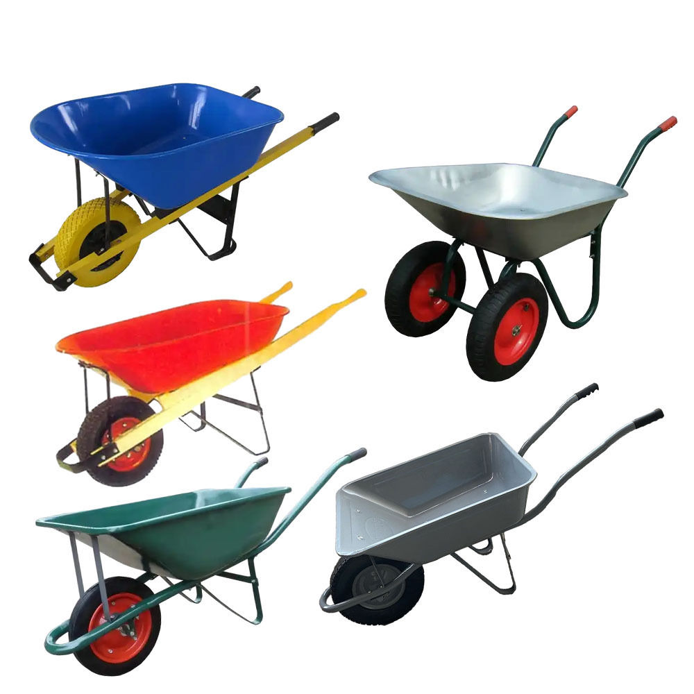 Wheelbarrow Wb6203 Wheelbarrows Heavy Duty Building Wheel Barrows Wheelbarrows for Garden Farm