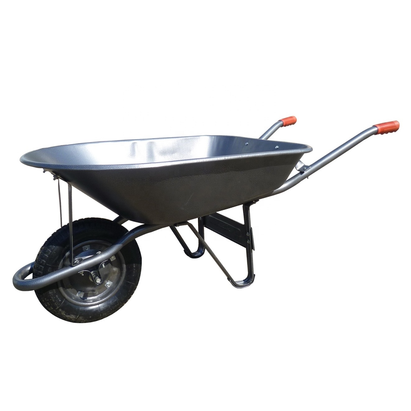 Cheap Wheelbarrow WB7200M 150kg 75l 3.25-8 Heavy Duty Wheelbarrow Steel Carts Commercial Wheelbarrows